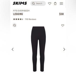 SKIMS Fits Everybody Leggings